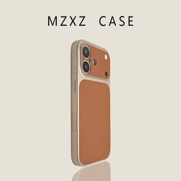 【秒變17Pro】純色皮紋大視窗 電鍍邊框 防摔殼 用於iPhone17 16 手機殼15 14 13 12 11 PM