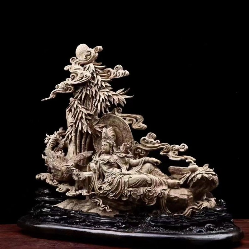 職人手作り ツゲの木彫り天然木 天使 ?インテリア 工芸品 【公式通販】