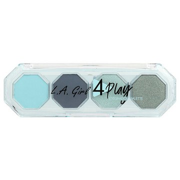 L.A. Girl, 4 色眼影盤，GES231 All Nighter，0.11 盎司（3.2 克）