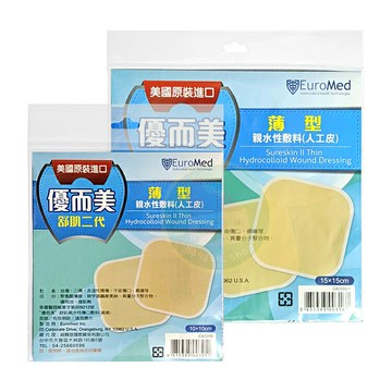 優而美 舒肌二代 親水性薄型膚料人工皮-10x10、15x15 (1片/包) 憨吉小舖