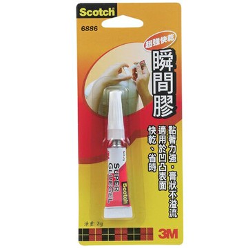 3M 瞬間膠-膠狀 6886
