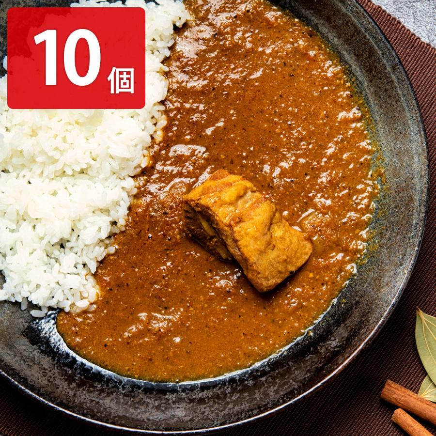 豚バラ肉のジンジャーカリー 10個セット カレー 惣菜 甘口 ポークカレー カレーライス 惣菜 国産ポーク おかず