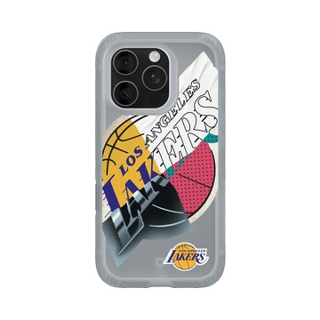 iPhone 16 Pro AirX 流變灰 - NBA - 拼接系列-洛杉磯湖人 L.A. Lakers - Style Mix
