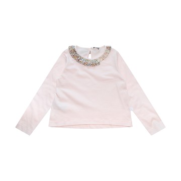 Il Gufo - Light Pink Cotton T-shirt