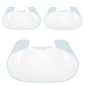 D-Link 友訊 M60 AQUILA PRO AI AX6000 Gigabit 雙頻 Mesh WiFi 6 無線網路分享器路由器 3個  1組