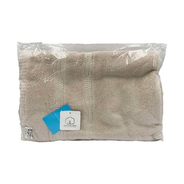 SIMPLE HOUSE 簡單工房 美國棉半圓浴巾 柔軟蓬鬆 厚實觸感 32支雙股紗  棕色  1條