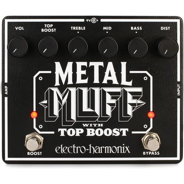 Electro Harmonix Metal Muff with Top Boost 破音效果器【敦煌樂器】