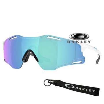 【OAKLEY】奧克利 Cybr zero 輕量太陽眼鏡 鏡片增強氣流設計 OO9512D 02 白框 公司貨