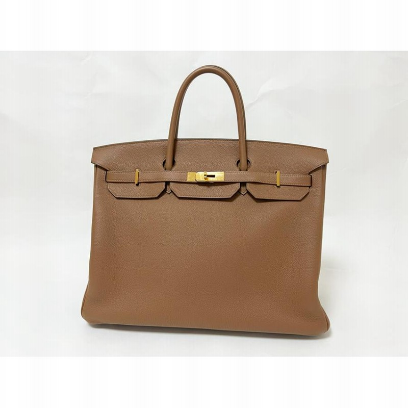 HERMES エルメスバーキン40 D刻印（2019年） ブラウン系 真っ黒