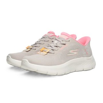 61-SKECHERS 休閒鞋 GO WALK FLEX 淺卡其粉 瞬穿 健走鞋 女 125503TPPK