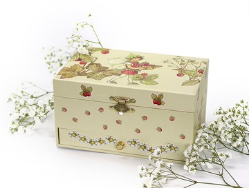 Trousselier - Fairy Strawberry 士多啤梨仙子自轉首飾盒