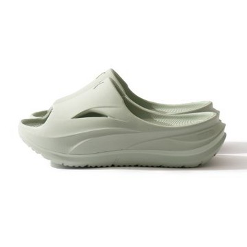 Puma Softride Zerog Slide 男鞋 女鞋 綠色 柔軟 厚底 運動 休閒 拖鞋 40034323