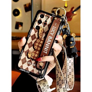 適用于vivo Y76s手機殼y33s腕帶Y73s/a防摔y3s磨砂軟殼Y70s/t潮牌y51s同款硅膠V2002A斜挎帶掛繩Y77女款