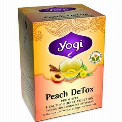 Yogi Tea ヨギティー ピーチ ディトック ハーブティー 16袋入36g Peach DeTox
