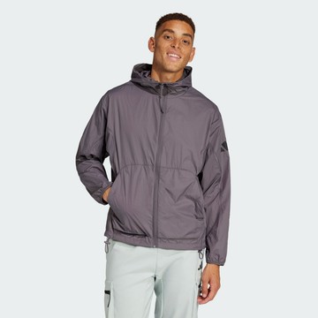 adidas CITY ESCAPE 連帽外套 抗UV 防曬外套 男 JF3292 官方直營