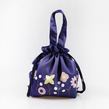 totu蘭香 原創便當飯盒袋 手提束口收納袋抽繩布袋休閑手拎袋