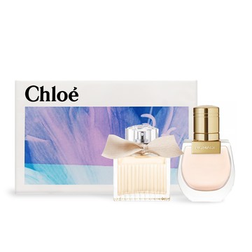 Chloe 小小雙氛優雅舞曲禮盒[同名+芳心之旅](20mlX2)-香水航空版