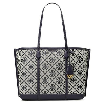 TORY BURCH PERRY T MONOGRAM 三隔層托特包女士單肩包手提包 83312 (現貨) 【 菲尼斯 國際精品 ★ 疊加現抵$1300 】