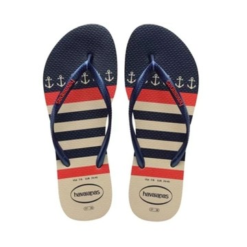[巴拉娜巴西人字拖專賣店]中壢實體店面 Havaianas哈瓦仕 夾腳拖/人字拖鞋 SLIM NAUTICAL 沙灘 海灘 海邊
