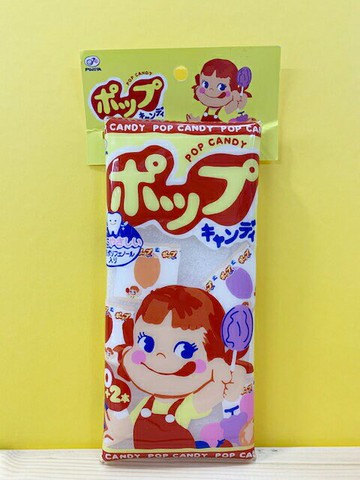 【震撼精品百貨】Peko 不二家牛奶妹 扣包筆袋-白#22132 震撼日式精品百貨