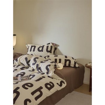 2024新款秋冬丨加厚全棉純棉磨毛四件套床單被套床笠冬季床上用品