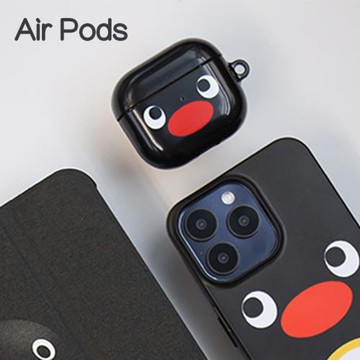 pingu企鵝airpodspro2保護套airpodspro菲林硬殼蘋果二三代耳機保護殼airpods3保護套airpods1/2藍牙耳機