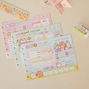 胖胖星球 - 好友紀念冊/畢業紀念冊補充包。JDN-3609。