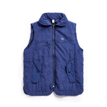 江戶勝｜女裝｜大翻領鋪棉防寒背心