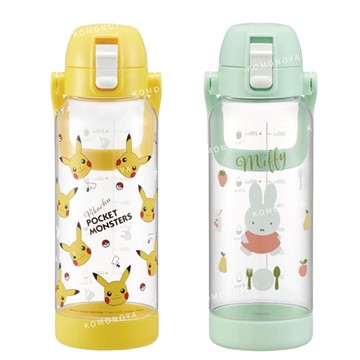 小禮堂 Skater 超大容量塑膠冷水瓶 1000ml (角色款) 寶可夢 皮卡丘 米飛兔