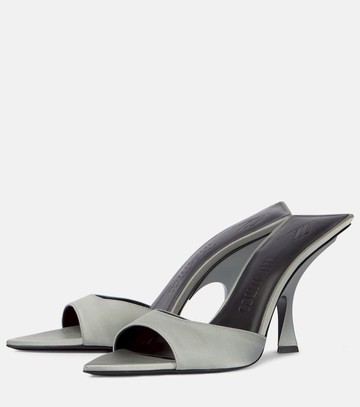 The Attico Ester 95 satin mules