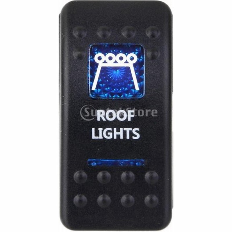 12v a Roof Lights ロッカート グル スイッチ 青色 Led ライト カー ボート 販売 5ピン 通販 Lineポイント最大0 5 Get Lineショッピング