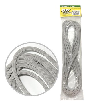 鋁紗門門擋縫條/紗窗修補-粗(5.5mm x6米)