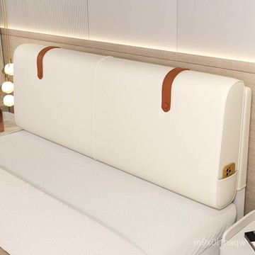 免運 床頭靠墊軟包床頭闆床頭罩免洗現代風格貓爪布雙人大靠背墊可定製 海綿大靠墊 床頭靠背支撐 床頭靠墊 靠墊