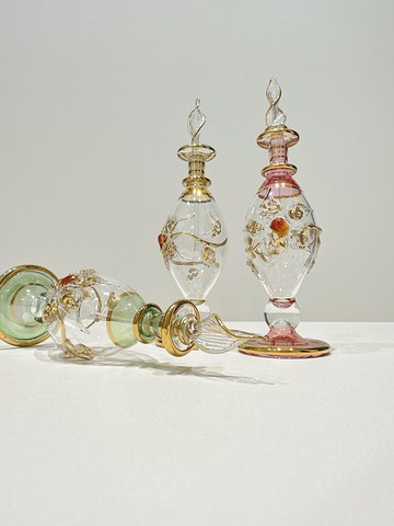 繁星花系列-手工埃及玻璃香水瓶/香精瓶/空瓶/盲盒-隨機出貨