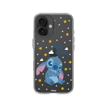 iPhone 16 Clear Case（相機按鈕） 透明 - 迪士尼-史迪奇 Disney Stitch - 史迪奇 - 毛茸茸超可愛