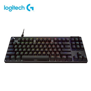 Logitech G 羅技 PRO X TKL  RAPID 磁性類比式鍵軸有線電競鍵盤-黑