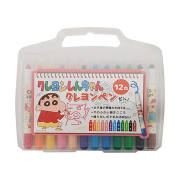 Shinchan 蠟筆小新 蠟筆 Set 3歲以上適用  12色  1盒