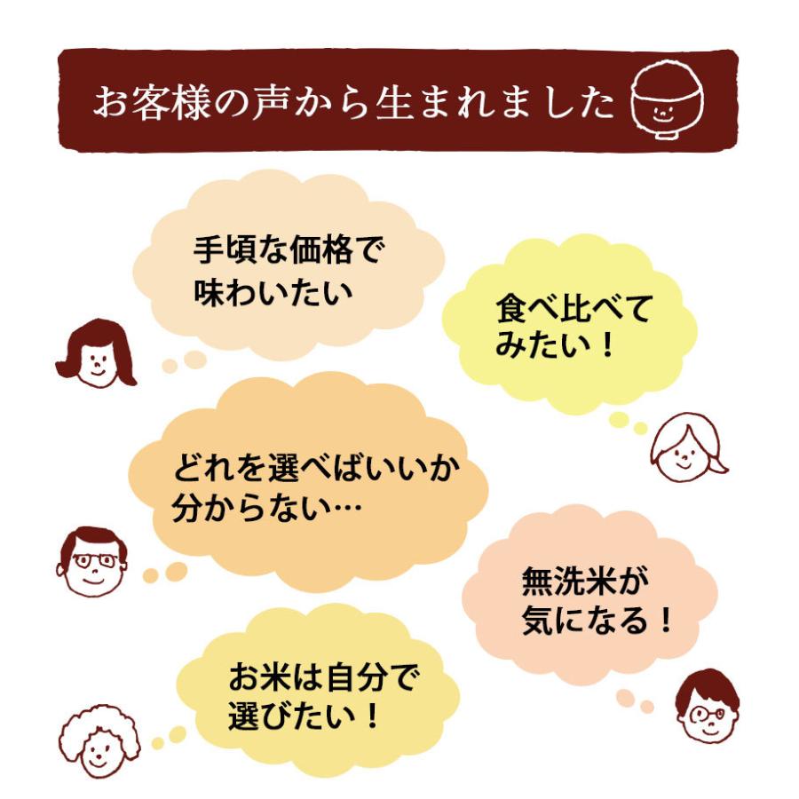 お米 4kg 送料無料 食べ比べ お試し いなほんぽのコシヒカリ選べるセット 4kg(2kg×2) プレゼント付 無洗米 精白米 新潟産 魚沼産 令和5年産 新米