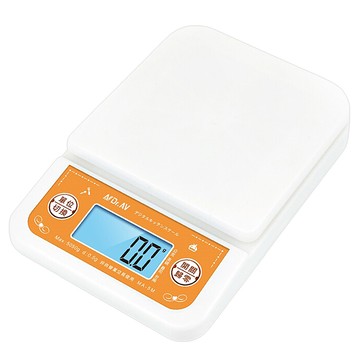 Dr.AV 聖岡科技 日式大秤盤 最大秤重5.05公斤 最小單位0.5克 LCD冷光螢幕  MA-5M  1台