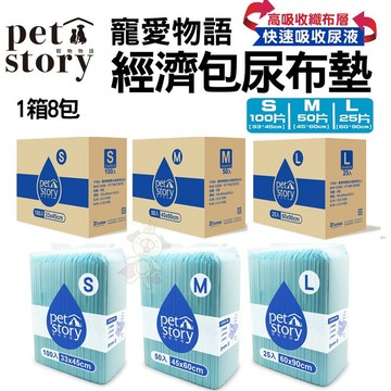 ✨貴貴嚴選✨【8包免運組】pet story 寵物物語 裸包尿布墊 寵物尿墊 狗狗尿墊 犬用尿墊