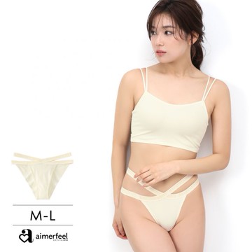aimerfeel-RAVISSEMENT半包臀內褲-米白色-1902822-OW