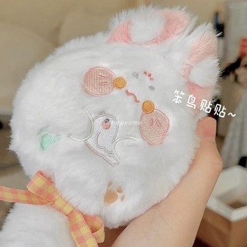 免運\發票 團團喵掛件 尾巴吱吱叫 貓咪掛件 貓貓掛件 鑰匙扣掛件 禮物 交換禮 書包掛件 毛絨絨掛件 吊飾 吊墜