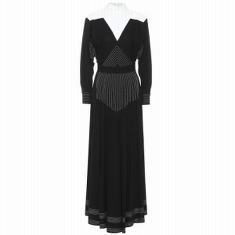 ジバンシー Givenchy レディース ワンピース ワンピース ドレス Silk Blend Maxi Dress Black 通販 Lineポイント最大1 0 Get Lineショッピング
