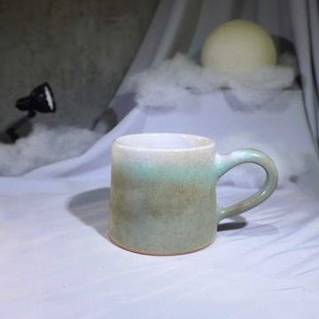 錆竹小山形杯-約200ml,茶杯,馬克杯,水杯,咖啡杯