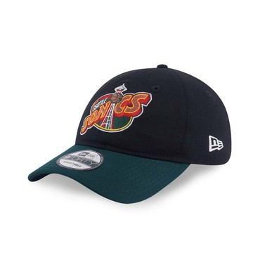 NEW ERA 男女 9FORTY UNST NBA HARDWOOD CLASSICS 西雅圖超音速 黑/深綠 NE15169318