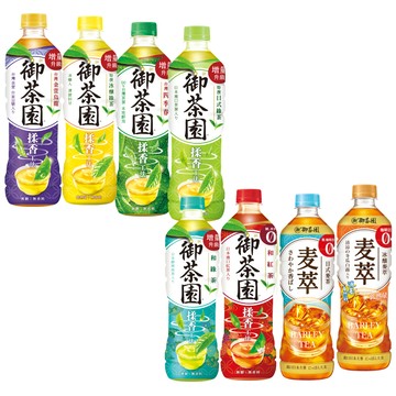 【蝦皮直營】御茶園 590mlx4入日式綠茶/冰釀綠茶/四季春/金萱烏龍/和綠茶/和紅茶/無糖麥茶/冰釀麥萃 綠茶 麥茶
