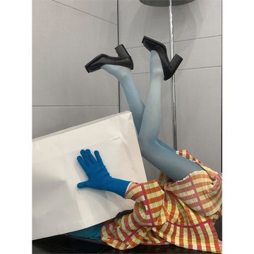 cnorahk小眾未來感連褲打底絲襪