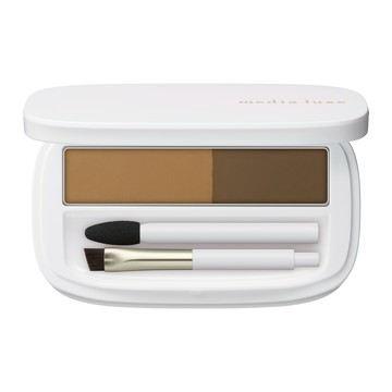 media 媚點 台灣公司貨 自然柔和眉彩餅  MB 棕色  1個