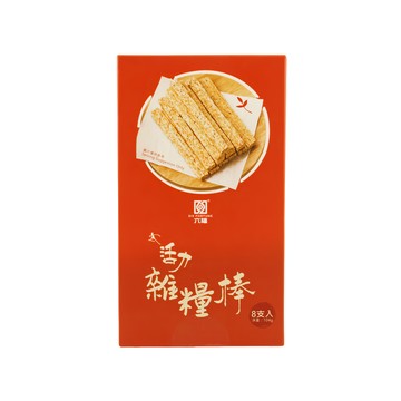 六福 活力雜糧棒 薑黃奇亞籽 每包含8支  104g  1盒