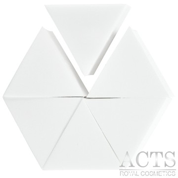 ACTS 維詩彩妝 高密度Q海綿 正三角形 6片入